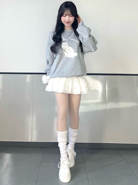 manakaさん（レディース・160cm）の冬コーディネート