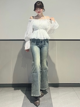 「INGNI（イング）のアイテム」を使った、manakaさん（レディース・160cm）の春コーディネート