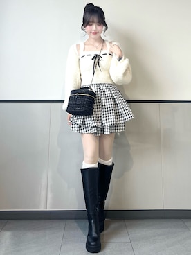 manakaさん（レディース・160cm）の秋コーディネート