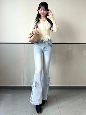 manakaさん（レディース・160cm）の冬コーディネート