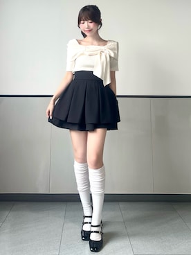 「INGNI（イング）のアイテム」を使った、manakaさん（レディース・160cm）の春コーディネート