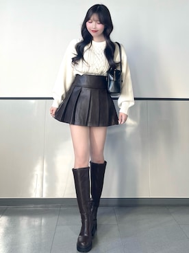 「INGNI（イング）のアイテム」を使った、manakaさん（レディース・160cm）の秋コーディネート