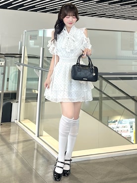 「INGNI（イング）のアイテム」を使った、manakaさん（レディース・160cm）の春コーディネート