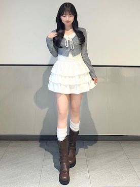 manakaさん（レディース・160cm）の春コーディネート