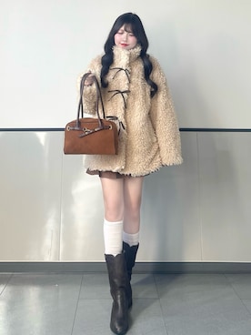 「INGNI（イング）のアイテム」を使った、manakaさん（レディース・160cm）の秋コーディネート