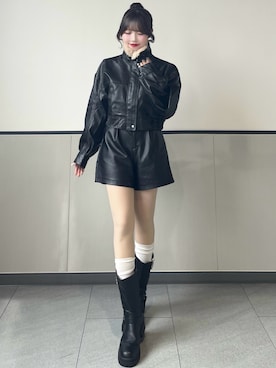 「INGNI（イング）のアイテム」を使った、manakaさん（レディース・160cm）の秋コーディネート