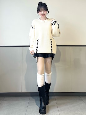 manakaさん（レディース・160cm）の秋コーディネート