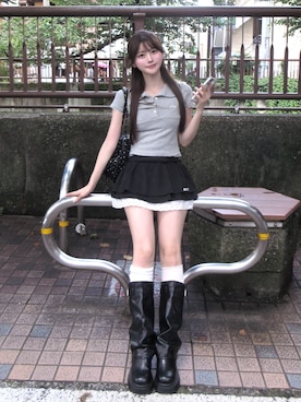 「ILLIGO（イリゴ）のアイテム」を使った、ほにさん（レディース・160cm）の夏コーディネート