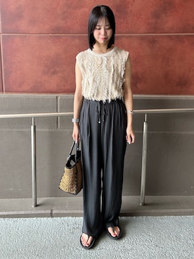 maruさん（レディース・156cm・20代）の夏コーディネート