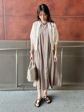 「アイテム（ワンピース/ドレス）」を使った、maruさん（レディース・156cm・20代）の春コーディネート