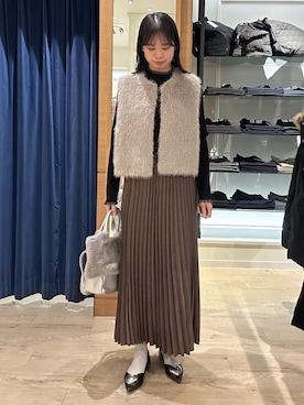 「アイテム（ブルゾン）」を使った、maruさん（レディース・156cm）の秋コーディネート