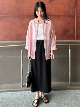 maruさん（レディース・156cm）の夏コーディネート