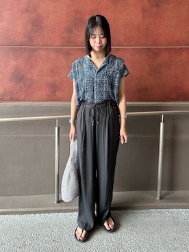 maruさん（レディース・156cm・20代）の夏コーディネート