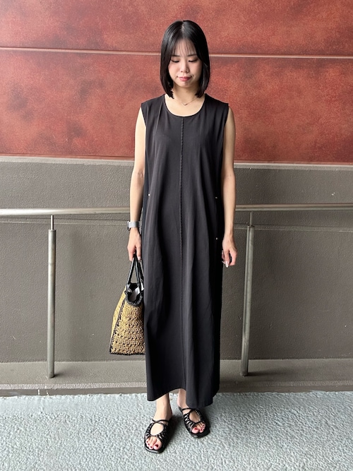 セール】ジャージーピンタックワンピース（ワンピース）｜MICO COULIER