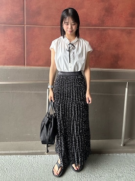 maruさん（レディース・156cm）の夏コーディネート