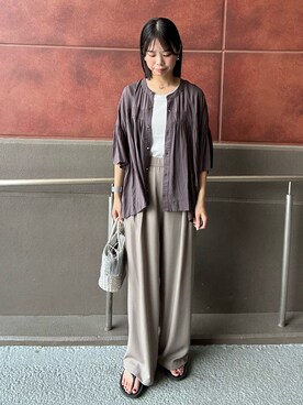 maruさん（レディース・156cm）の夏コーディネート