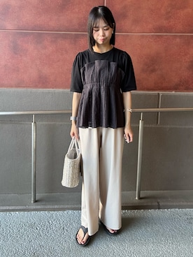 maruさん（レディース・156cm）の夏コーディネート