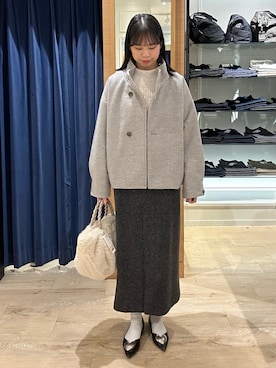 「冬コーデ」｜maruさん（レディース・156cm）の冬コーディネート