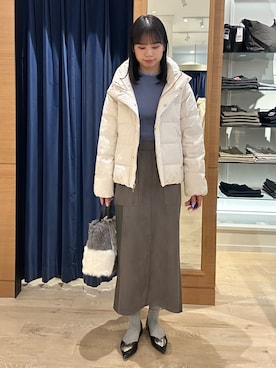 maruさん（レディース・156cm）の冬コーディネート