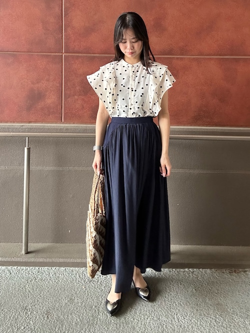 coco 未使用品 ミエコウエサコ MIEKO UESAKO レディース スカート 40(M) 黒×グレー ニット ヒョウ柄 カシミヤ混 coco 未使用品 ミエコウエサコ MIEKO UESAKO レディース