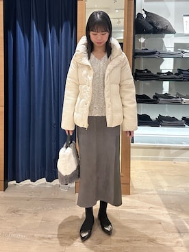 maruさん（レディース・156cm）の冬コーディネート