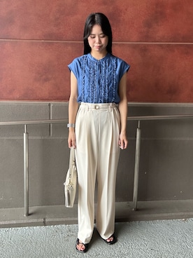 maruさん（レディース・156cm）の夏コーディネート
