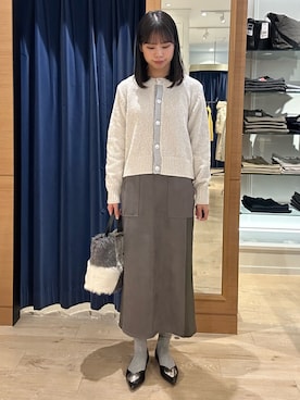 maruさん（レディース・156cm）の冬コーディネート