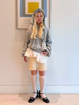 「CAROLINA GLASER（カロリナ グレイサー）のアイテム」を使った、カロリナグレイサーさん（レディース・152cm）の秋コーディネート