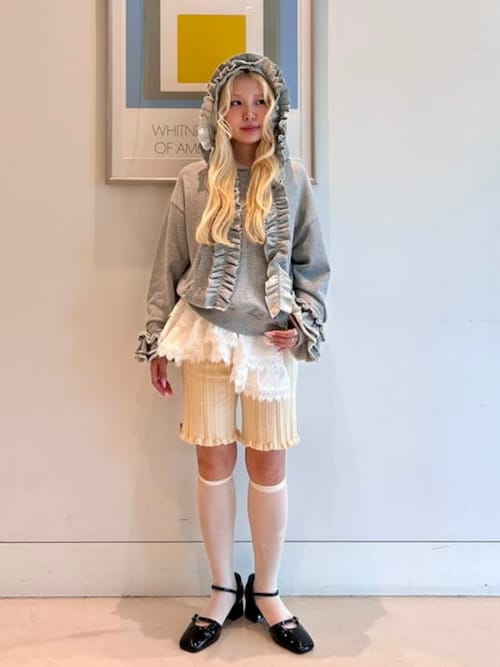 CAROLINA GLASERカロリナグレイサーさんのスウェットを使った