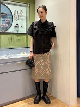 カロリナグレイサーさん(レディース・173cm)の夏コーディネート