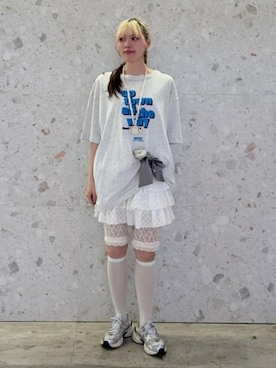 カロリナグレイサーさん(レディース・154cm)の夏コーディネート