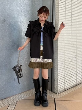 カロリナグレイサーさん(レディース・153cm)の夏コーディネート