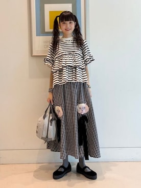 カロリナグレイサーさん(レディース・164cm)の夏コーディネート