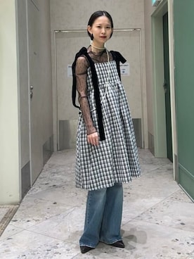 カロリナグレイサーさん(レディース・158cm)の夏コーディネート