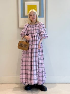 「CAROLINA GLASER（カロリナ グレイサー）のアイテム」を使った、カロリナグレイサーさん（レディース・152cm）の春コーディネート