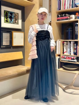 「CAROLINA GLASER（カロリナ グレイサー）のアイテム」を使った、カロリナグレイサーさん（レディース・162cm）の春コーディネート