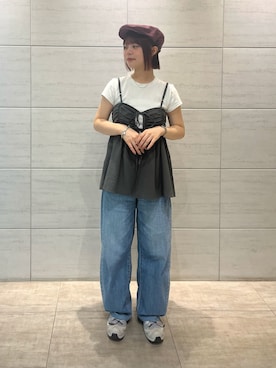 「override 」｜Tamaさん（レディース・152cm）の夏コーディネート