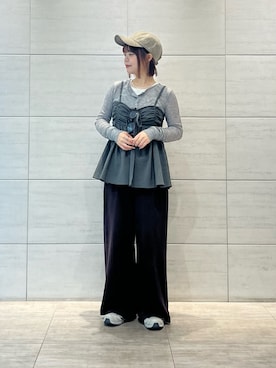 「override 」｜Tamaさん（レディース・152cm）の秋コーディネート