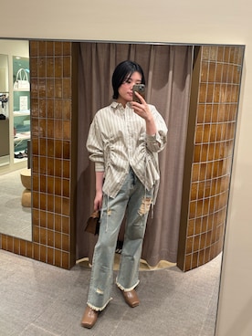 rokugo___168cmさん（レディース・168cm）の冬コーディネート