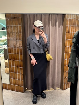 「アイテム（その他アウター）」を使った、rokugo___168cmさん（レディース・168cm）の秋コーディネート