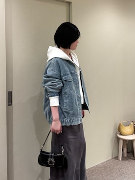 rokugo___168cmさん（レディース・168cm）の冬コーディネート