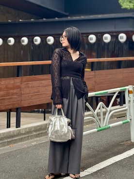 「SHENERY（シーナリー）のアイテム」を使った、rokugo___168cmさん（レディース・168cm）の春コーディネート