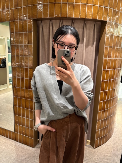 SHENERY ＠tsuru00コラボ スキッパーポンチプルオーバー NAMAI_154cm