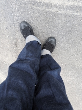 「DANTON（ダントン）のアイテム（パンツ）」を使った、Yukaさん（レディース・155cm）の春コーディネート