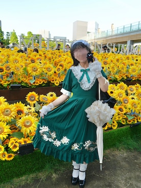 「Amavel（アマベル）のアイテム」を使った、mentsuyu1020さん（レディース・156cm）の夏コーディネート