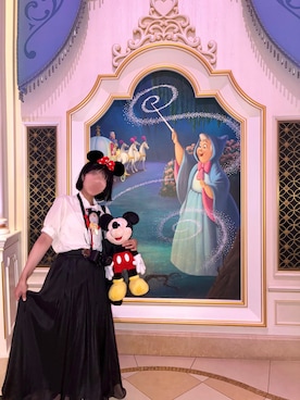 「axes femme POETIQUE（アクシーズファムポエティック）のアイテム」を使った、mentsuyu1020さん（レディース・156cm）の夏コーディネート