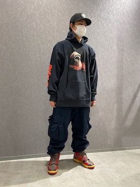 「BAIT（ベイト）のアイテム」を使った、yutoさん（メンズ・170cm）の春コーディネート