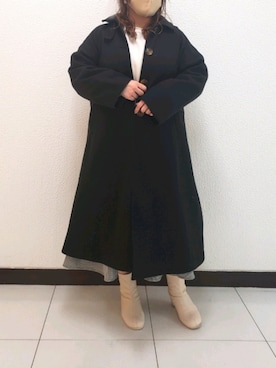 ru74oliveさん(レディース・156cm)の冬コーディネート