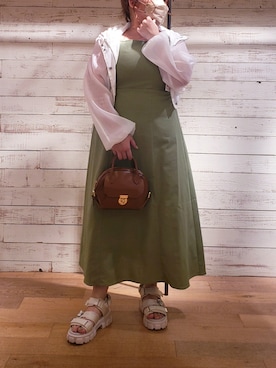 ru74oliveさん（レディース・156cm）の夏コーディネート