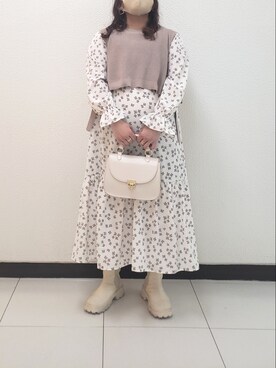 ru74oliveさん(レディース・156cm)の冬コーディネート